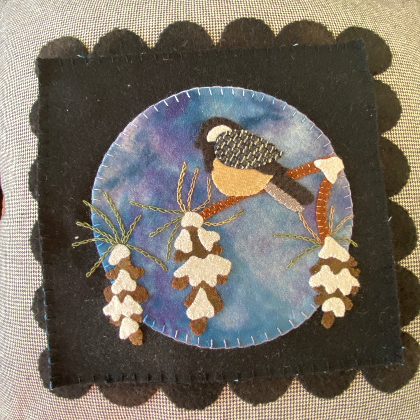 Chickadee Among the Pines Kit- January