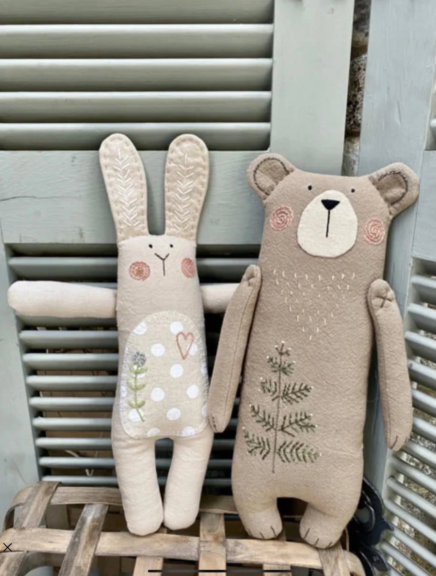 Forest Friends-Bear & Bunny