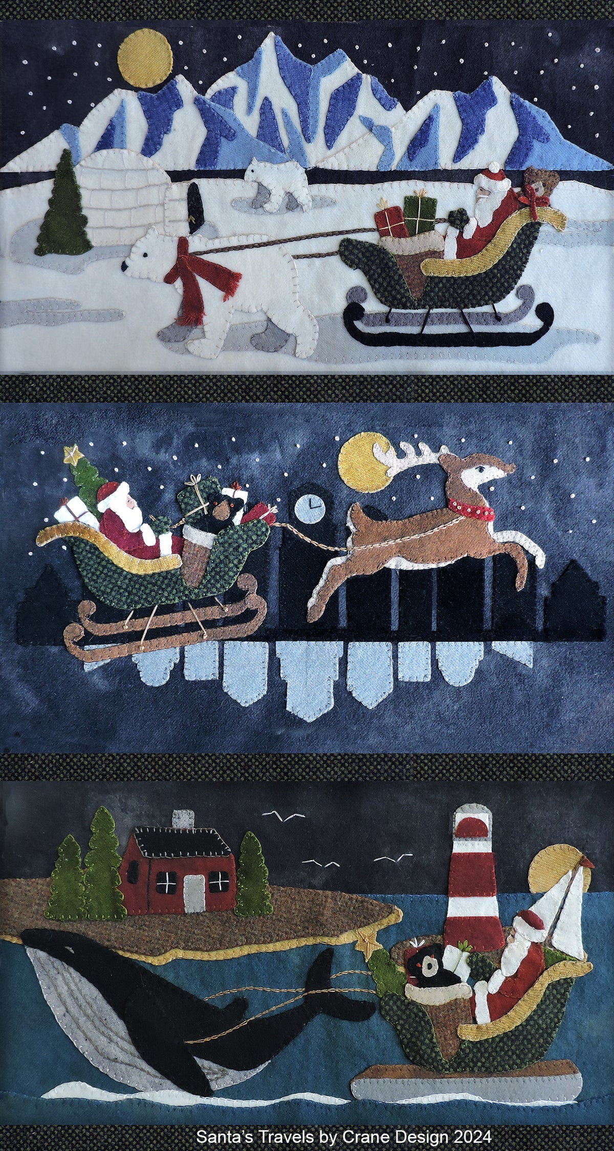 Santa Travels by Air