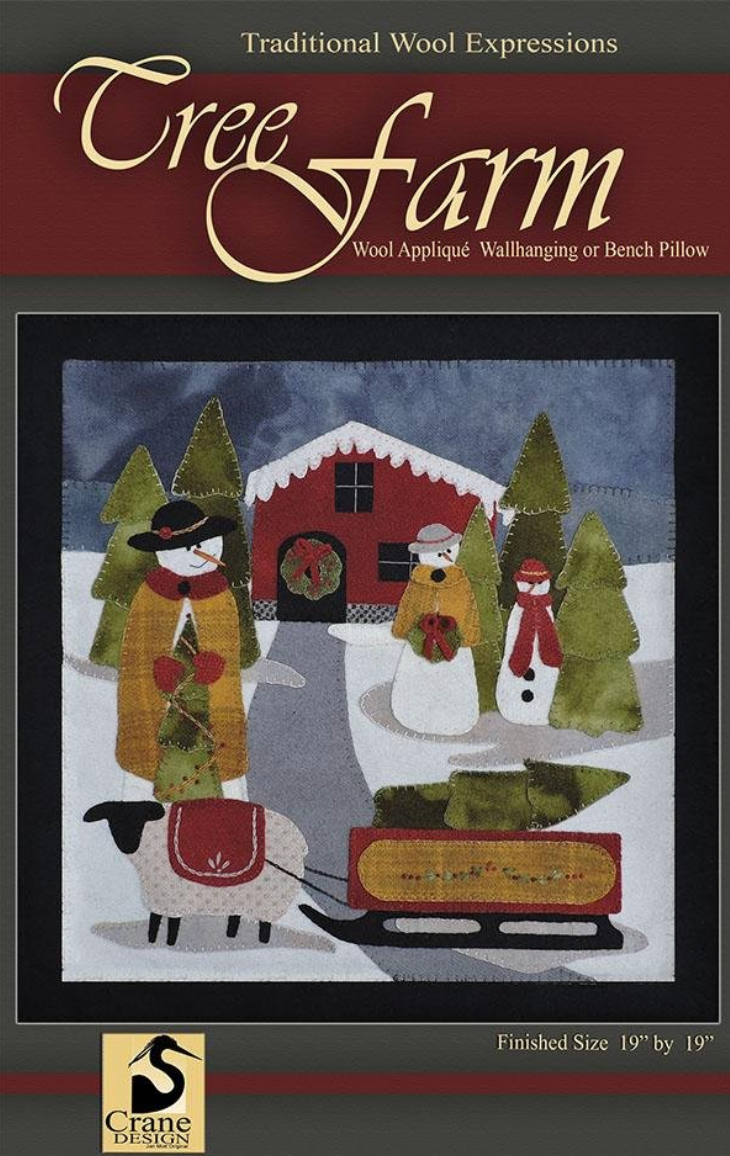 Tree Farm Wallhanging or Pillow