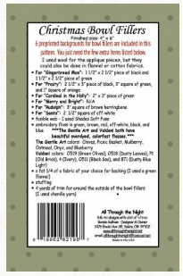 1716 - Christmas Bowl Fillers