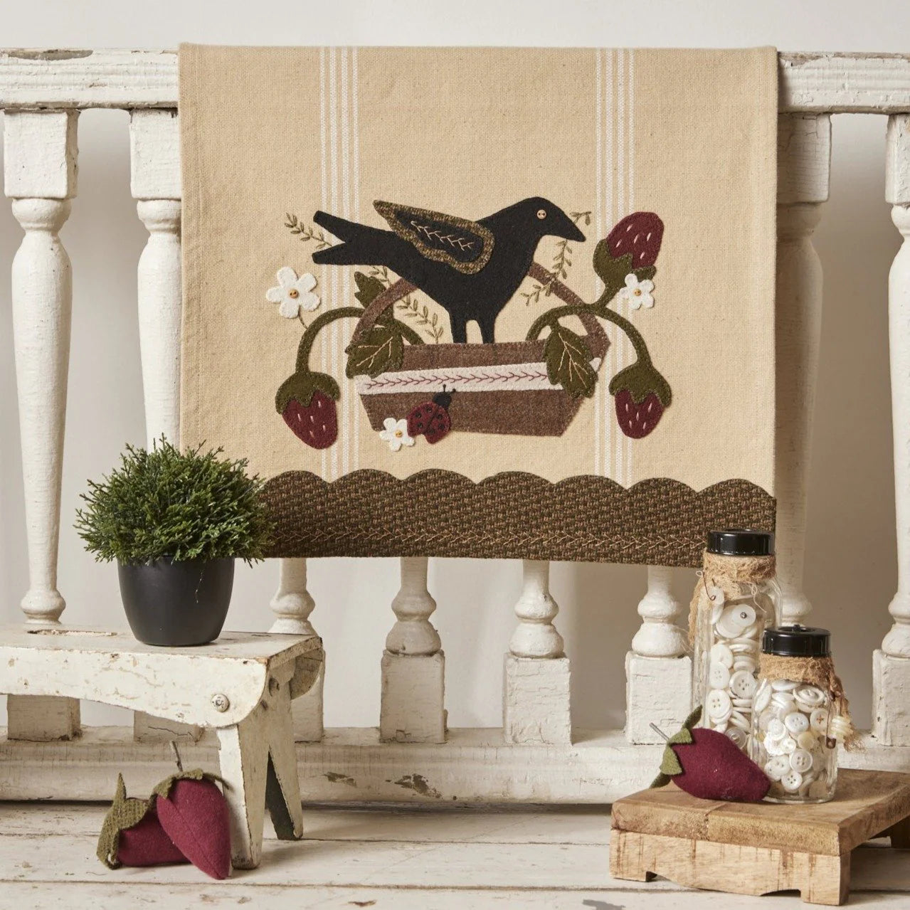 Vintage Table Runner June