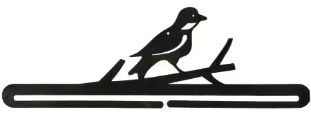 18" Split Bottom Holder Bird on Branch