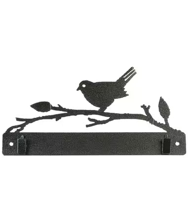 10 in Bird on Branch with Clips
