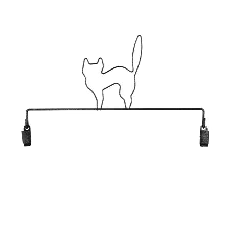 Black Cat with Clips