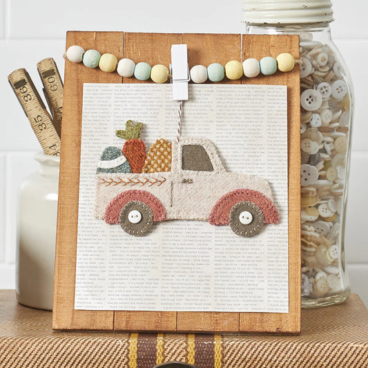 Vintage Truck Ornament April