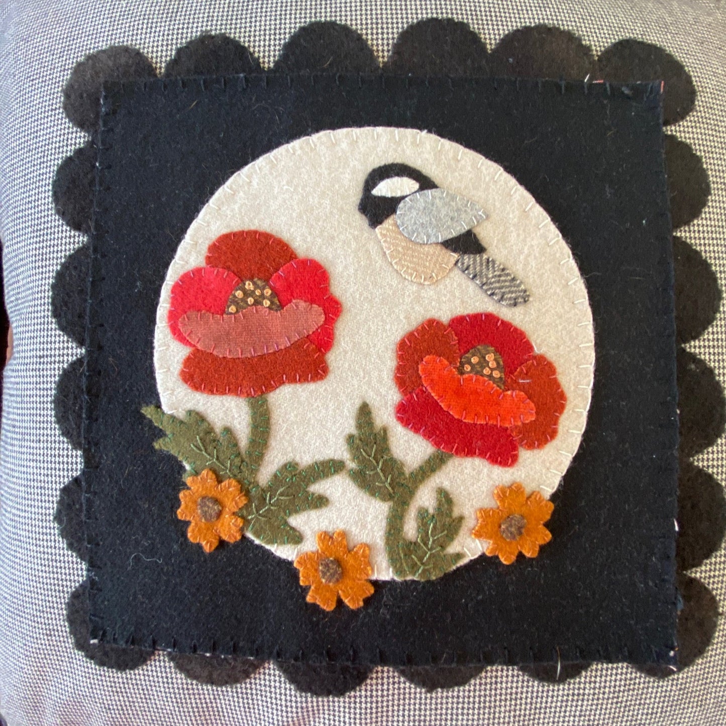 Chickadee and Poppies Kit- July