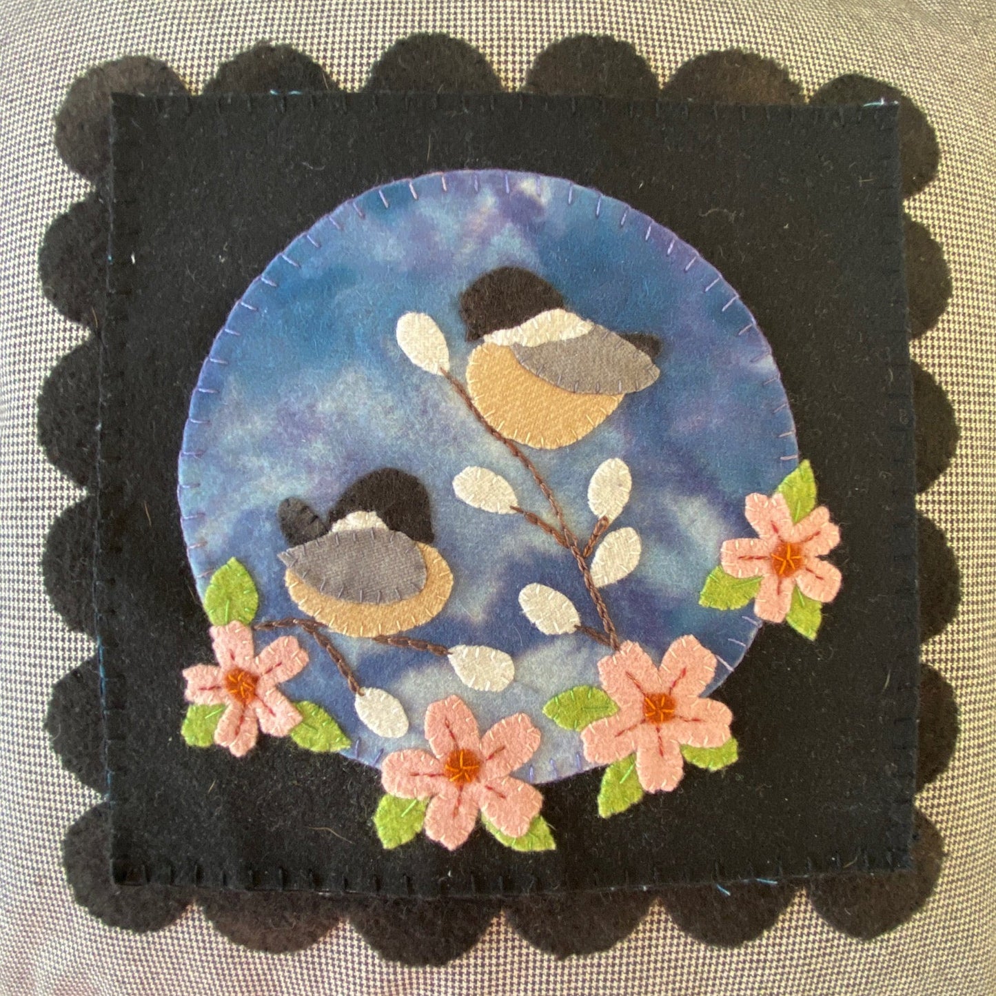 Chickadee's and Cherry Blossoms Kit- May