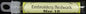 Foxglove Embroidery Needle (Size 10)
