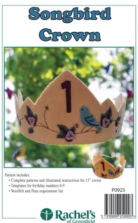 Songbird Birthday Crown Kit