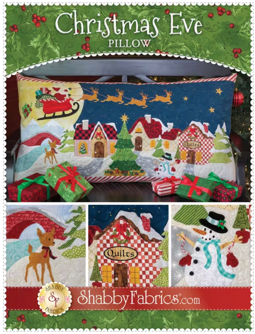 Christmas Eve Pillow - Pattern