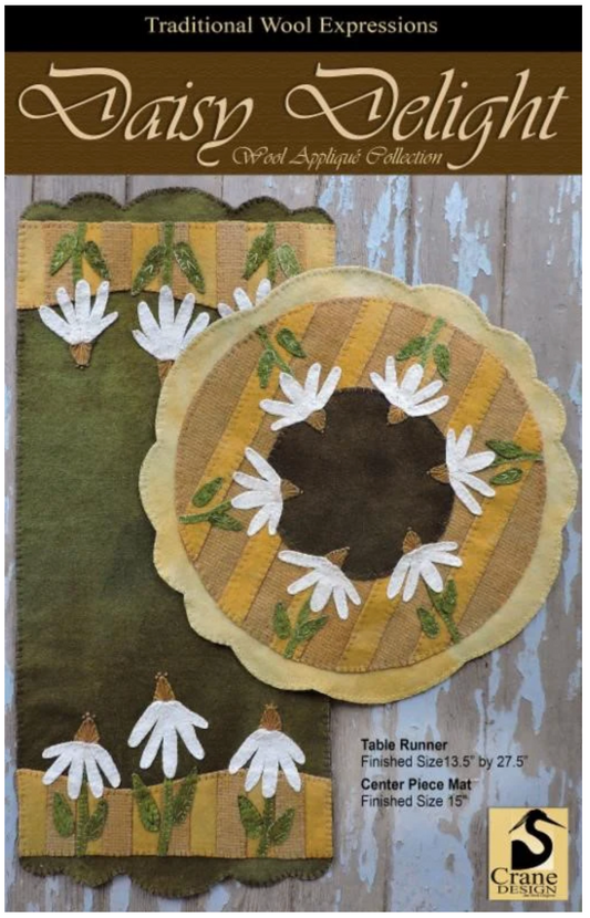 Daisy Delight Table Runner or Mat