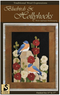 Bluebirds & Hollyhocks Wallhanging