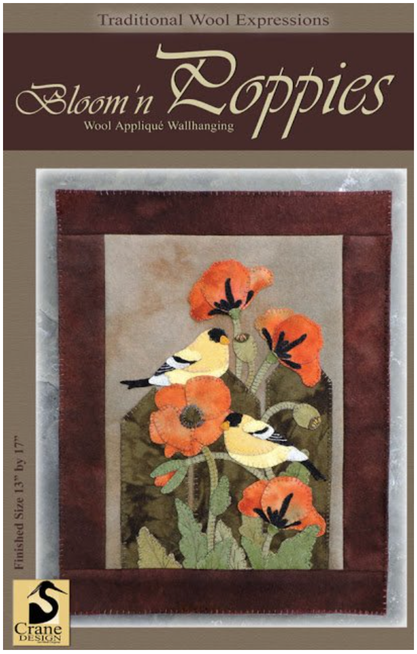 Bloom'n Poppies Wallhanging