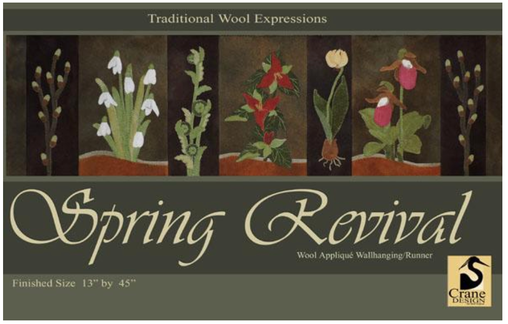 Spring Revival Wallhanging or Runner