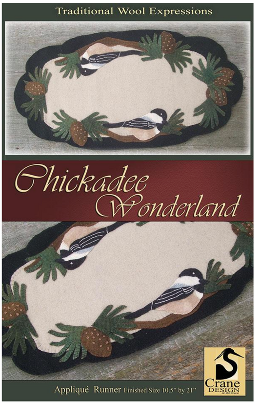 Chickadee Wonderland Table Runner