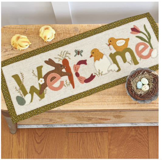 "Welcome" April Runner