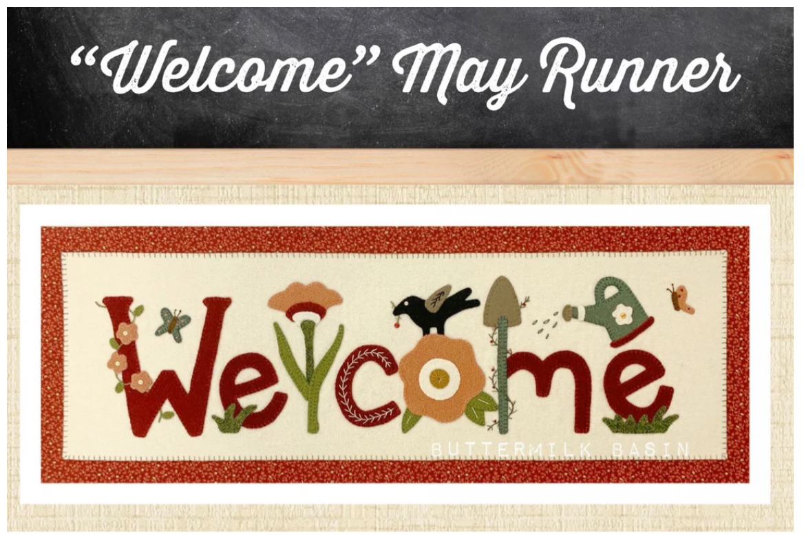 "Welcome" May Runner