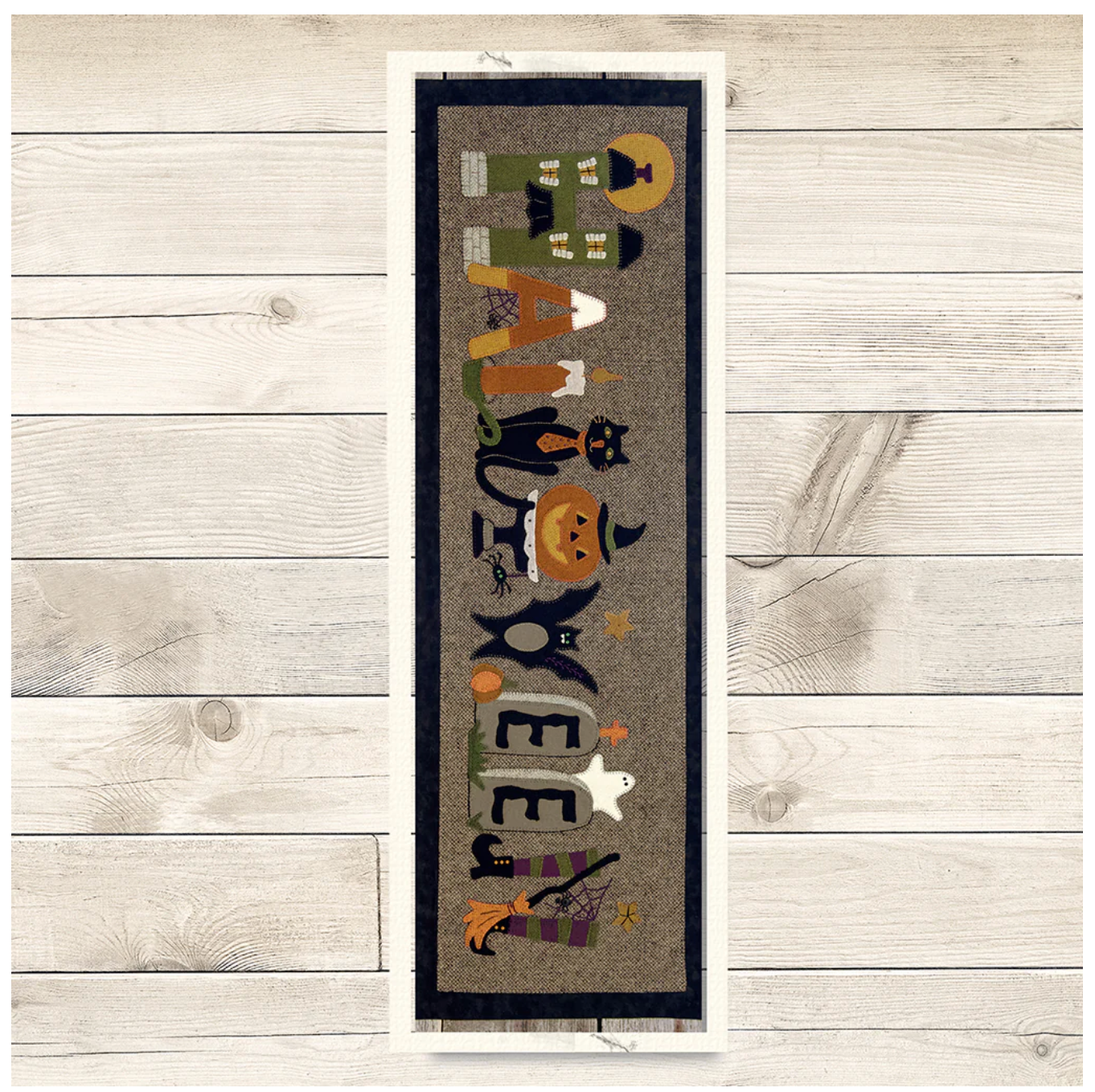 Haunted Halloween Woolen Mat