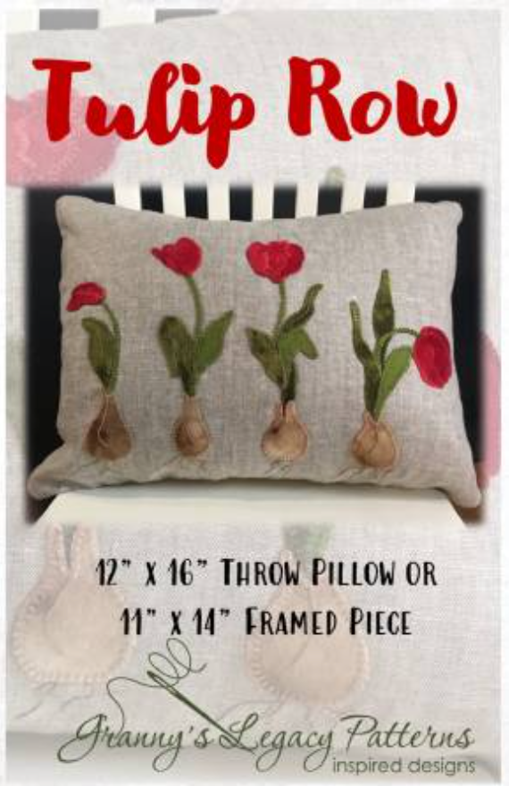 Tulip Row Pillow or Piece