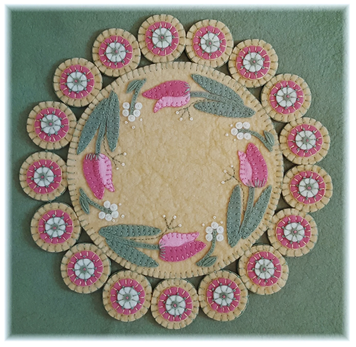 Spring Mat Pattern Spring's Promise Mat – The Wool Club House