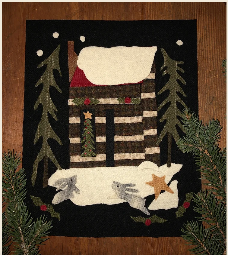 "A Cabin Christmas" Block 5