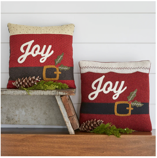 Joy Santa Pillows