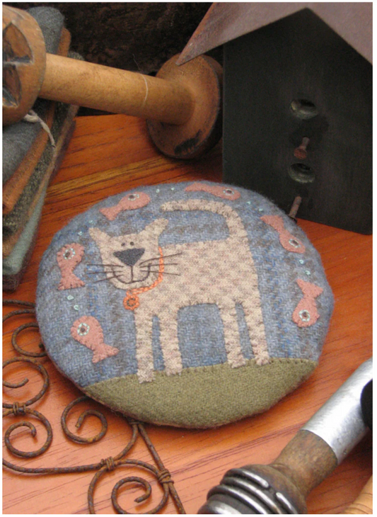 Claude the Cat Pincushion