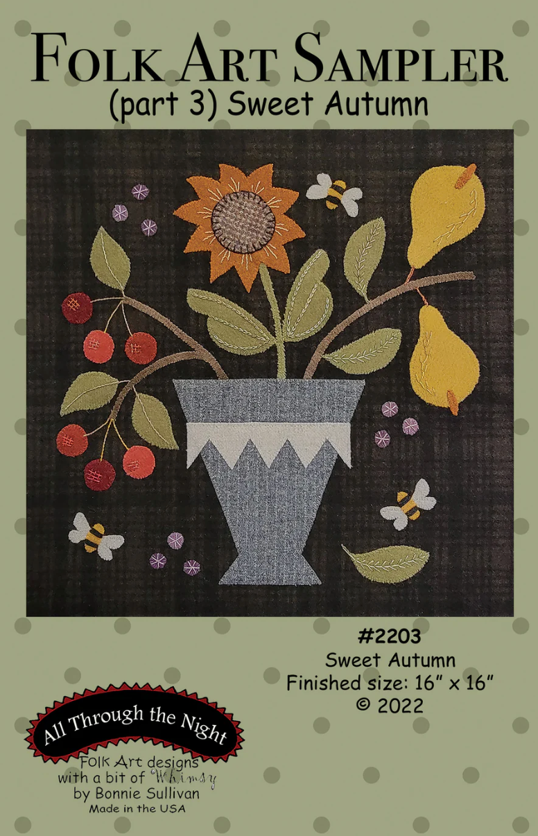 #2203 Folk Art Sampler-Sweet Autumn