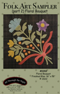 #2202 Folk Art Sampler - Floral Bouquet