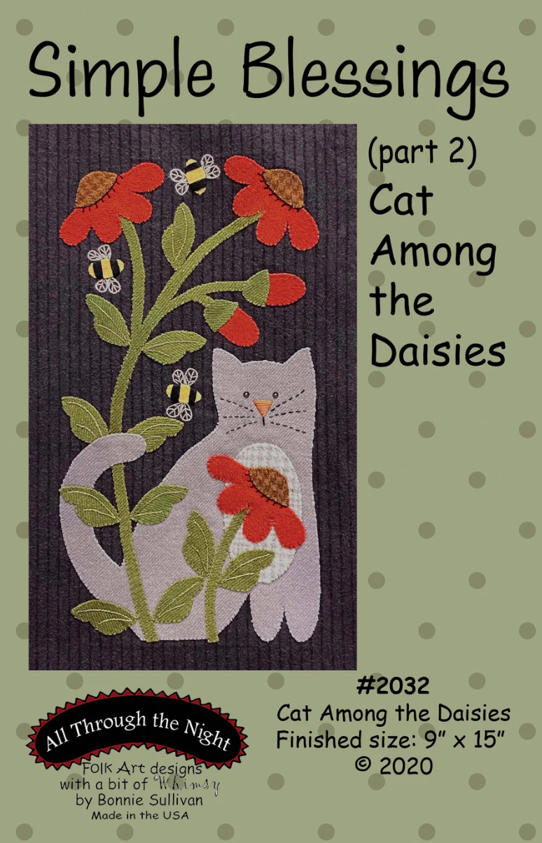 #2032 Simple Blessing "Cat Among the Daisies" Part #2