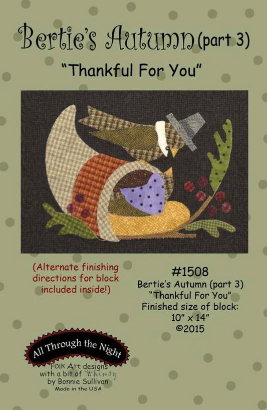 1508 - Bertie's Autumn "Thankful For You" (part 3)