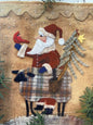 Santa and the Plaid Sheep